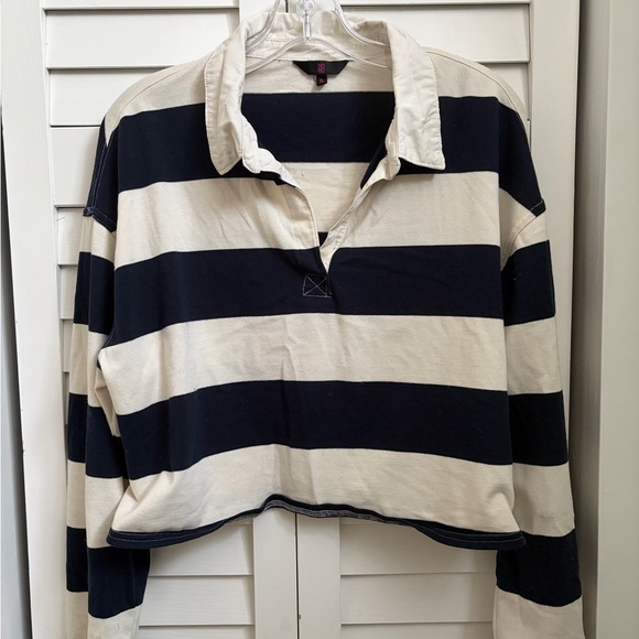 NOBO Cropped Rugby Shirt - Picture 2 of 3